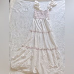 Maxi cream dress size S